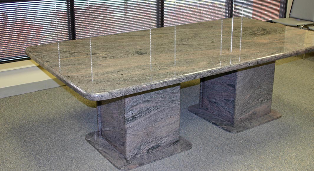 pedestal granite kitchen table