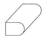 Bullnose Edge A NMG custom Bullnose edge