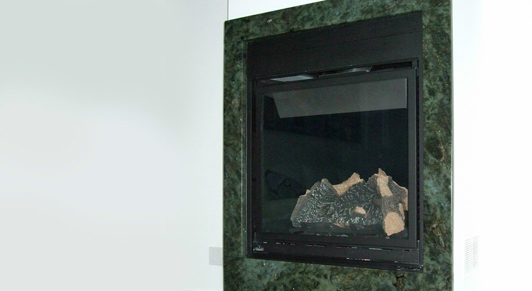 Labradorite Granite Fireplace Surround