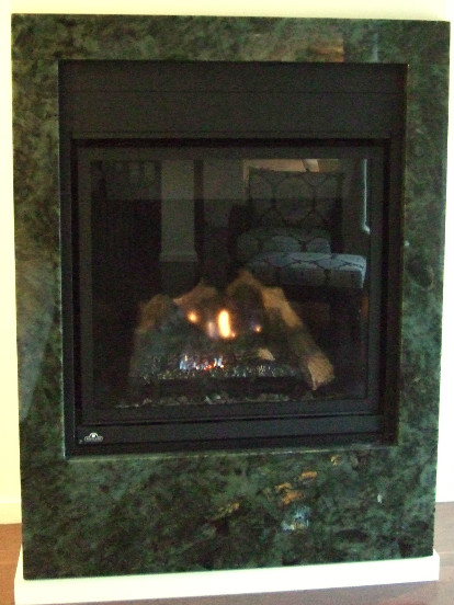 Labradorite Granite Fireplace Surround