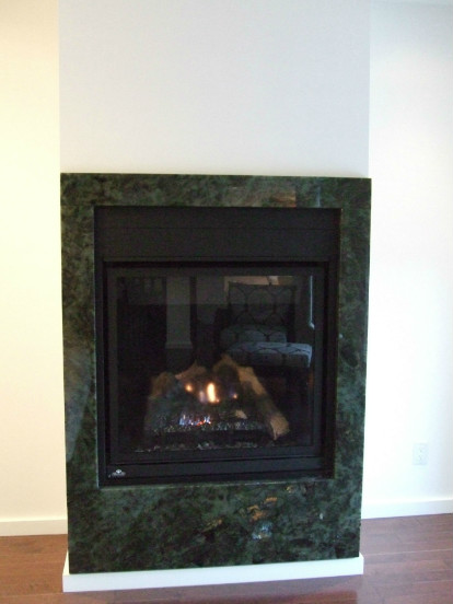 Labradorite Granite Fireplace Surround
