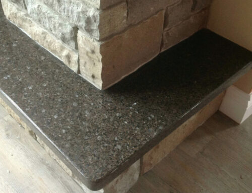 Cafe Imperial Granite with 3/8″Radius Edge Profile