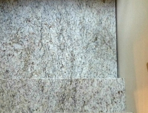 Giallo Ornamental Light Granite Stairs