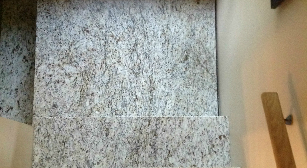 Giallo Ornamental Light Granite Stairs