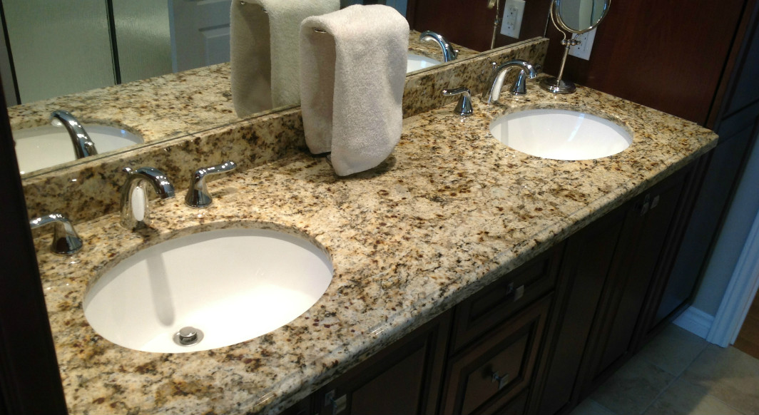 Giallo Verona Granite with Ogee Edge Profile