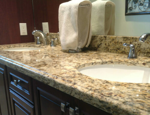 Giallo Verona Granite with Ogee Edge Profile