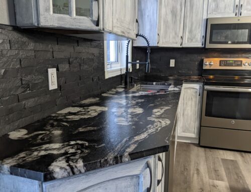 Titanium Leather Finish Granite